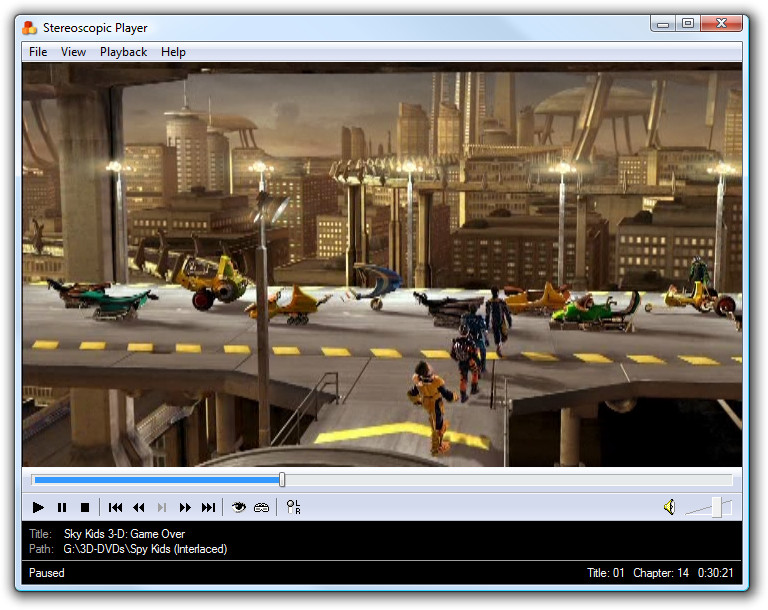 Spy Kids 3-D Field-Sequential Screenshot