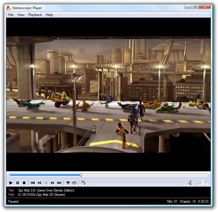 Spy Kids 3-D SENSIO Screenshot